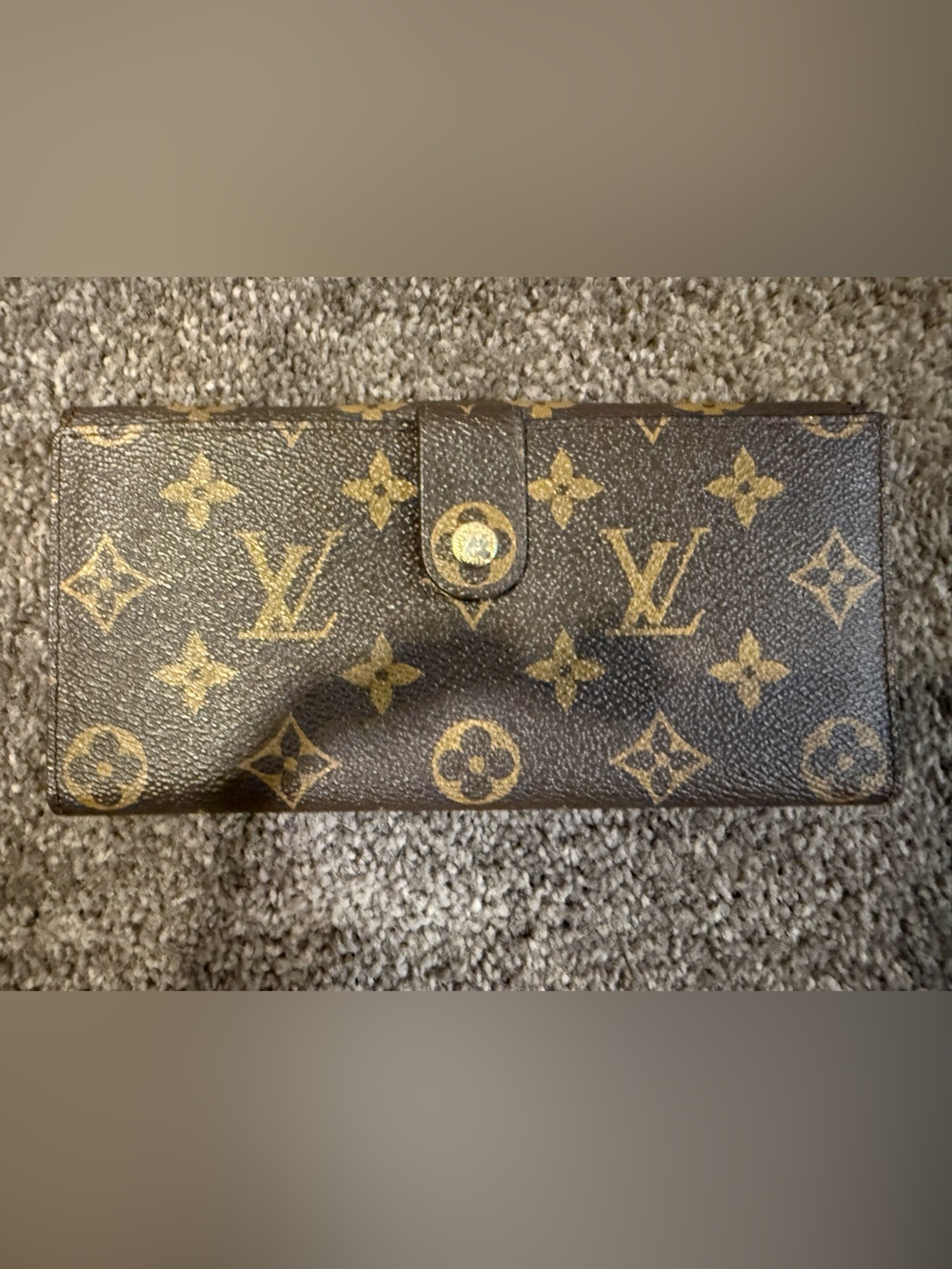 Louis Vuitton Monogram Canvas Long Wallet in Brown and Tan - Picture 6 of 7